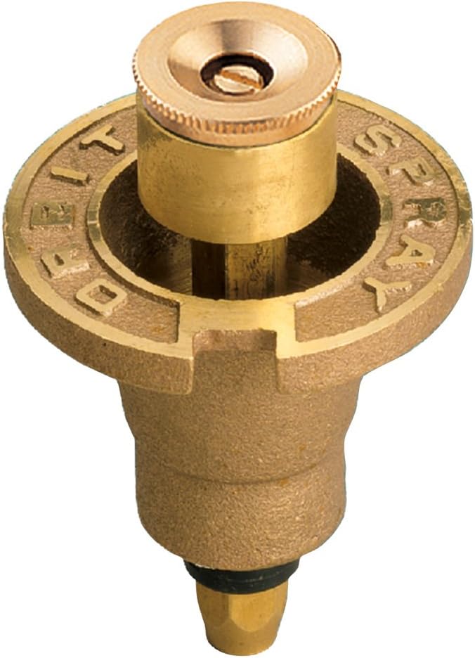 Pack of 2 54070 Full Spray Pattern Brass Pop-Up Sprinkler Head -
